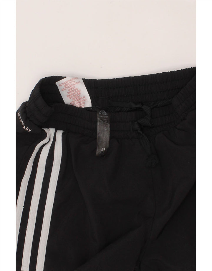 ADIDAS Boys Aeroready Sport Shorts 9-10 Years  Black Polyester