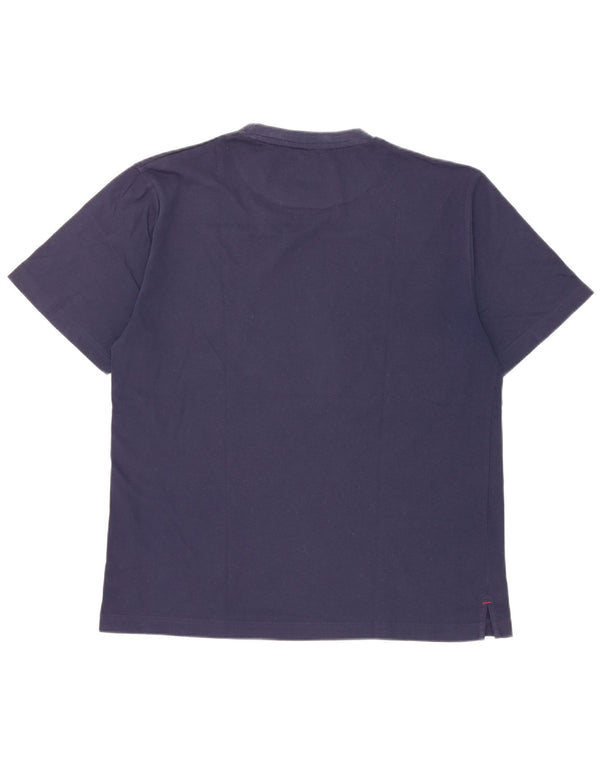Colmar Mens T-Shirt Top XL Navy Blue Cotton