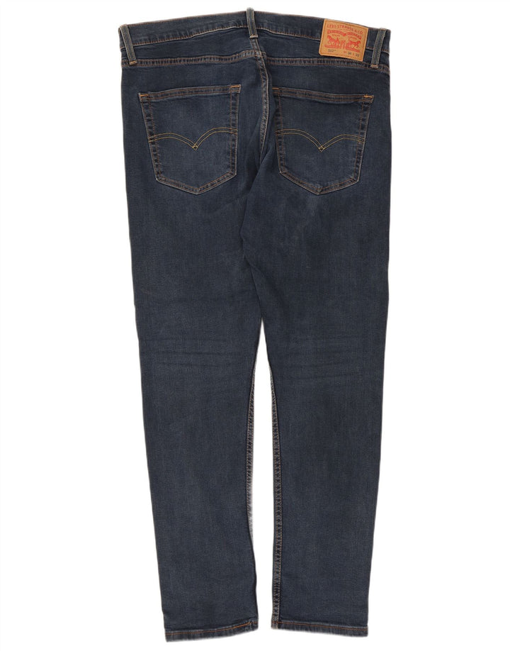 Levi's Womens 512 Slim Tapered Jeans W36 L32 Blue Cotton