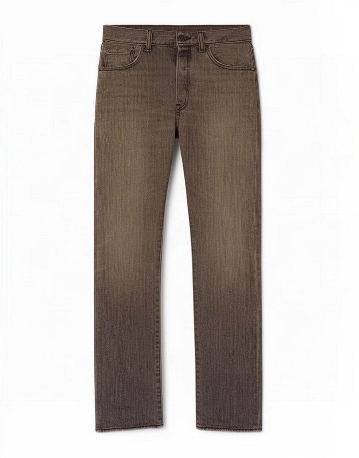 Levi's Womens 501 Straight Jeans W30 L32 Grey Cotton