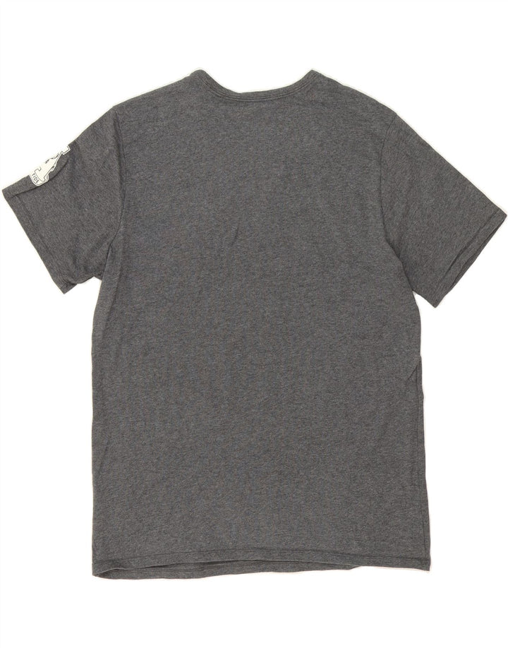 NIKE Mens Athletic Cut Graphic T-Shirt Top XL Grey Cotton Vintage Nike and Second-Hand Nike from Messina Hembry 