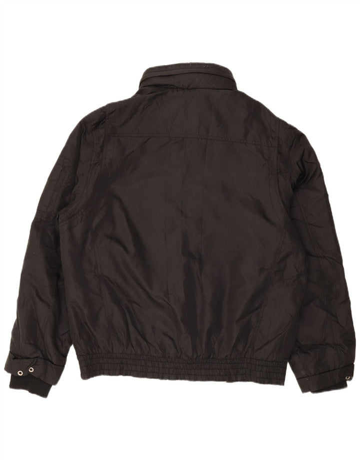 Zara Mens Windbreaker Jacket UK 42 XL Black
