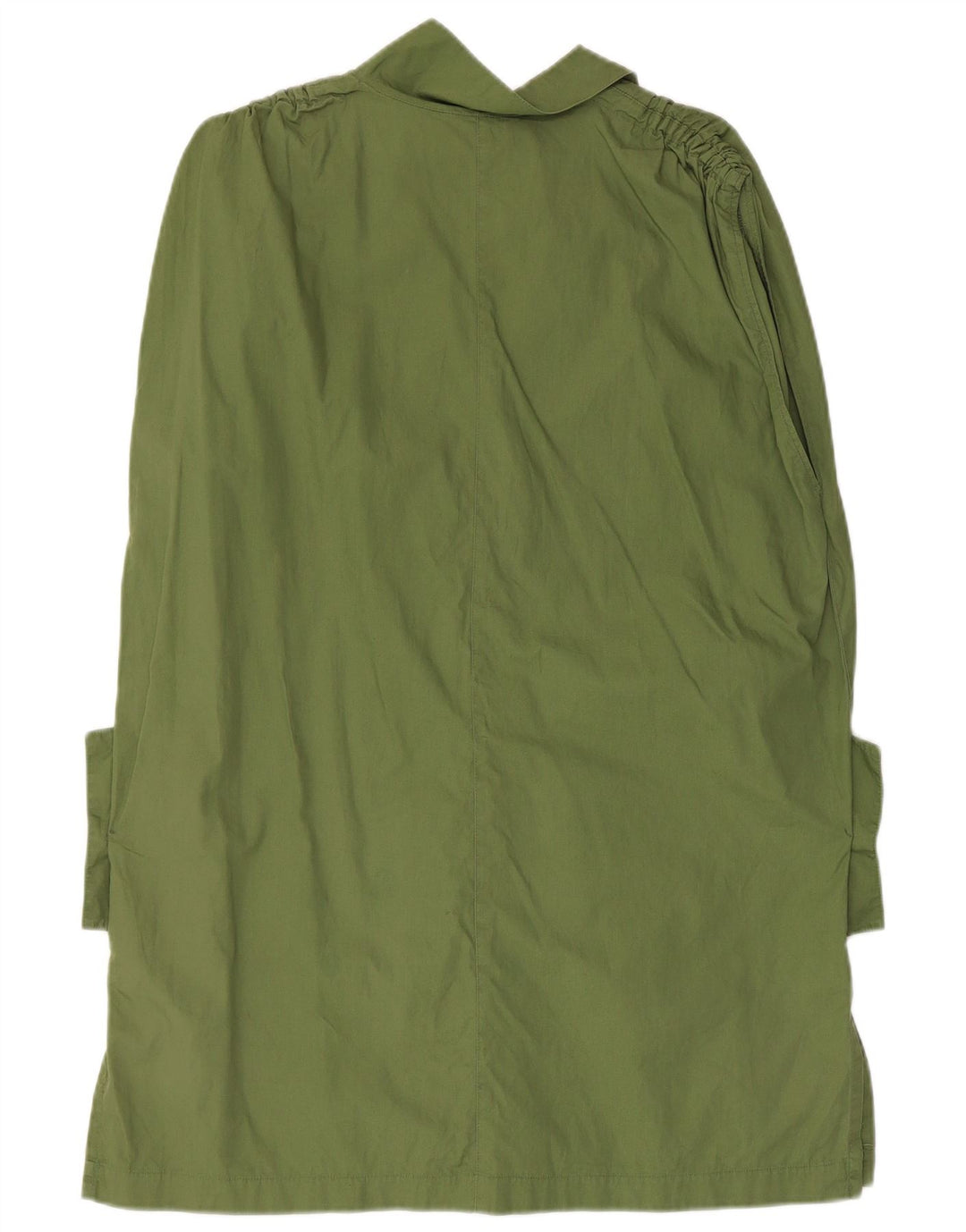 Luisa Spagnoli Womens Pullover Shirt Dress IT 46 Large Green