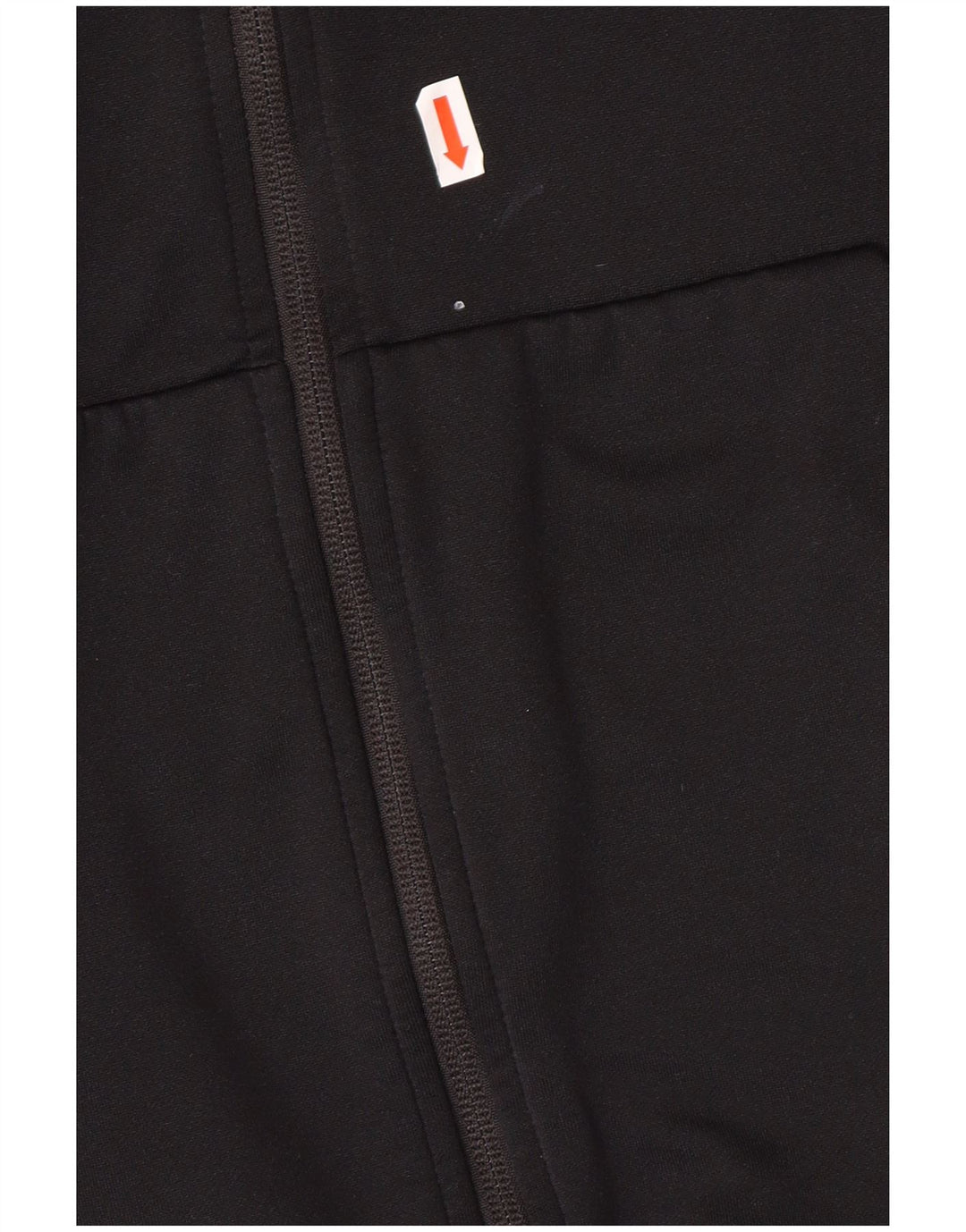 NIKE Mens Dri Fit Zip Hoodie Sweater Medium Black Polyester