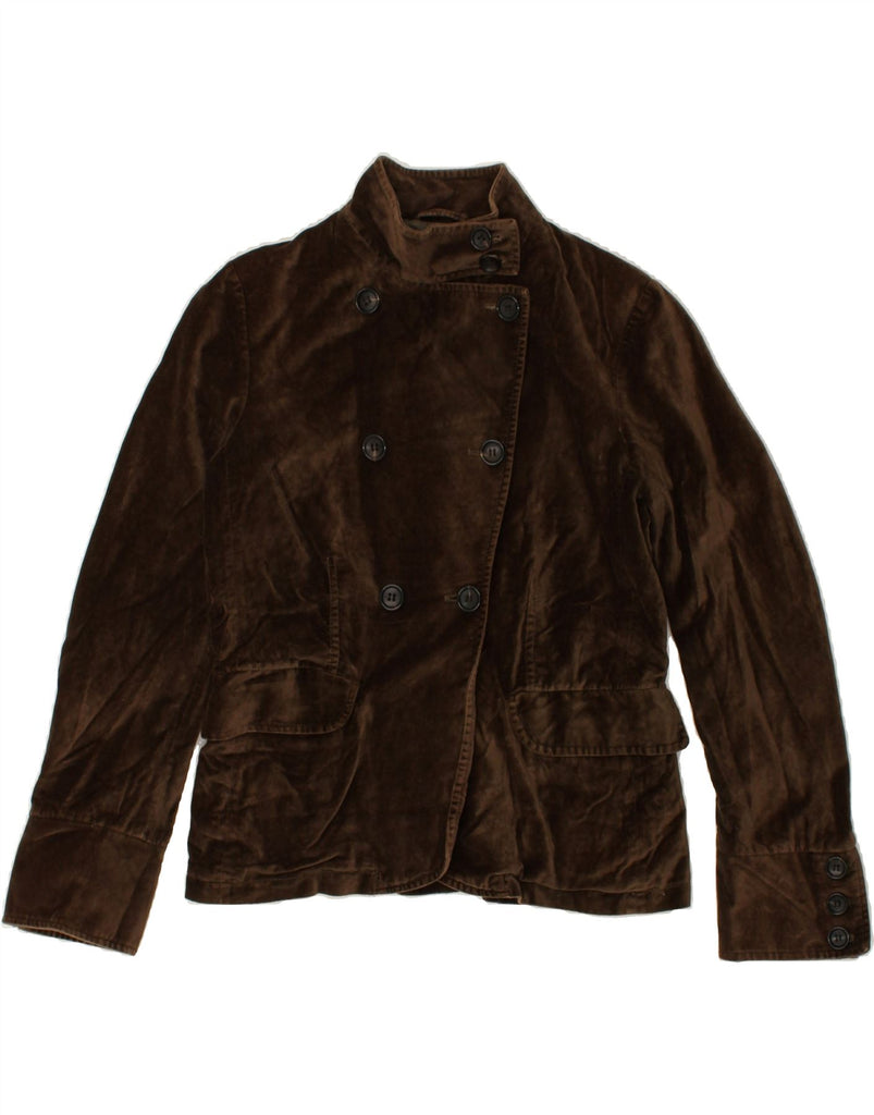 MASSIMO DUTTI Womens Double Breasted Blazer Jacket EU 40 Medium Brown | Vintage Massimo Dutti | Thrift | Second-Hand Massimo Dutti | Used Clothing | Messina Hembry 