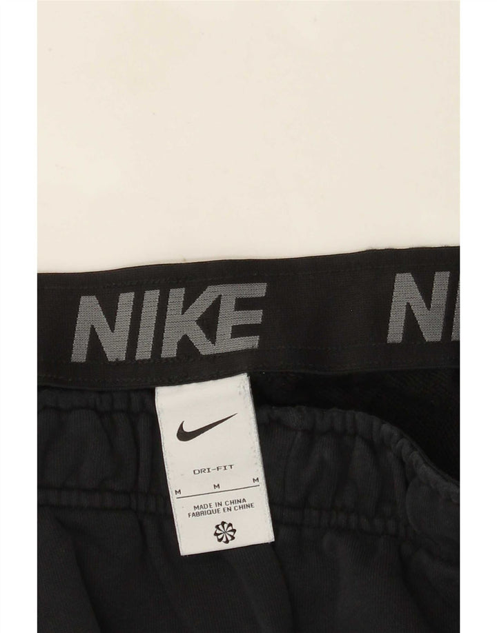 Nike Mens Dri Fit Graphic Tracksuit Trousers Joggers Medium Black