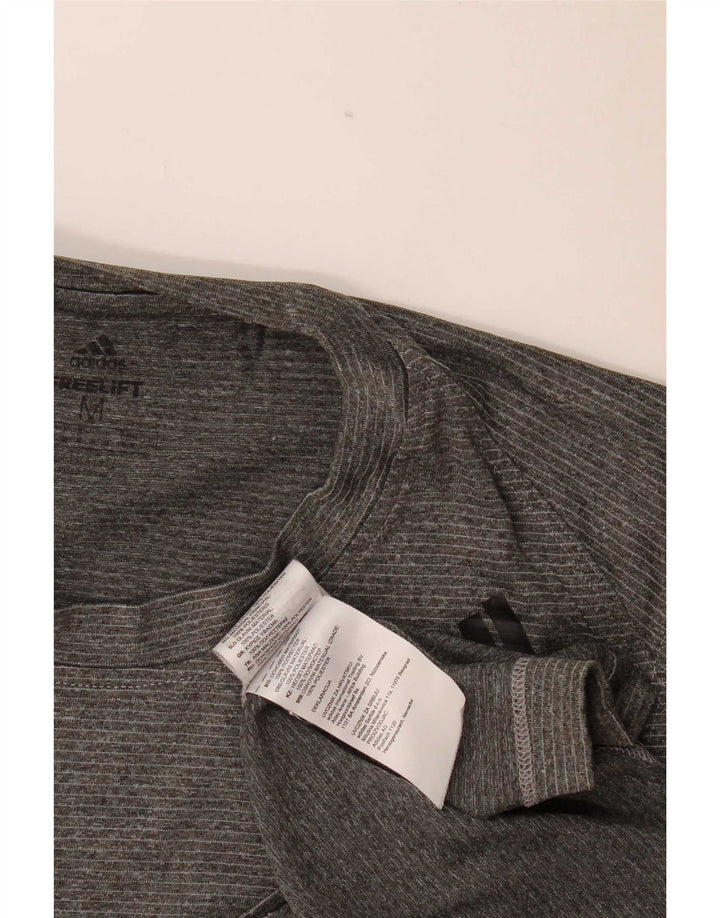 Adidas Mens Vest Top Medium Grey Polyester
