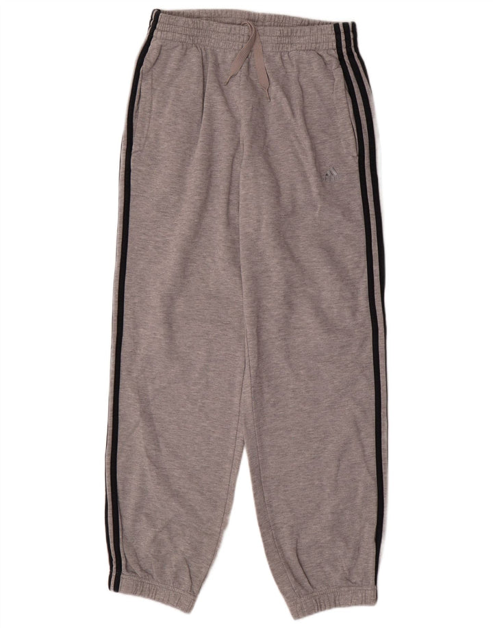 Adidas Mens Tracksuit Trousers Joggers Small  Grey
