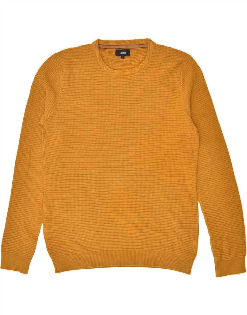 JULES Mens Sweatshirt Jumper Medium Yellow | Vintage Jules | Thrift | Second-Hand Jules | Used Clothing | Messina Hembry 