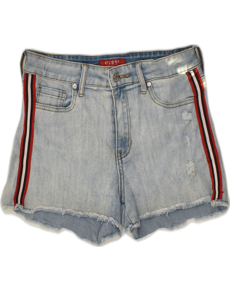 GUESS Womens Denim Shorts W30 Medium Blue Cotton | Vintage Guess | Thrift | Second-Hand Guess | Used Clothing | Messina Hembry 