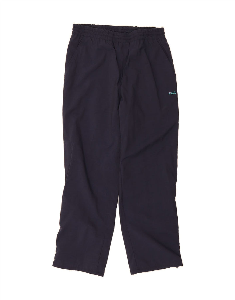 FILA Mens Tracksuit Trousers IT 46 Small Navy Blue Nylon Vintage Fila and Second-Hand Fila from Messina Hembry 