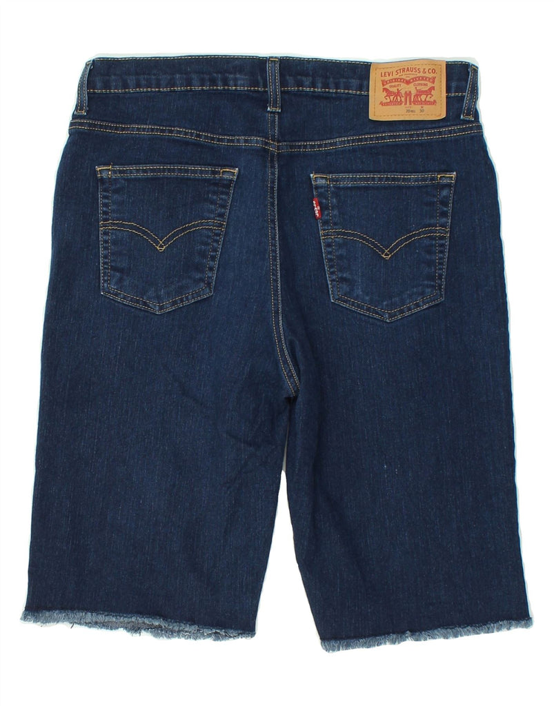 LEVI'S Boys 511 Slim Fit Denim Shorts 15-16 Years W30 Blue Cotton Vintage Levi's and Second-Hand Levi's from Messina Hembry 