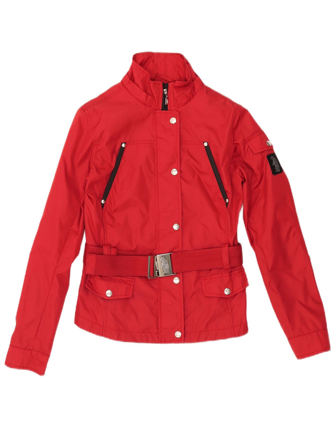 Refrigue Womens Utility Jacket UK 10 Small Red Nylon