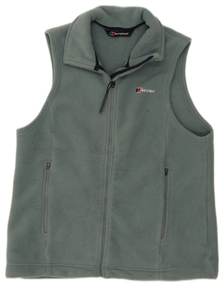 Berghaus Womens Fleece Gilet UK 12 Medium Blue Polyester
