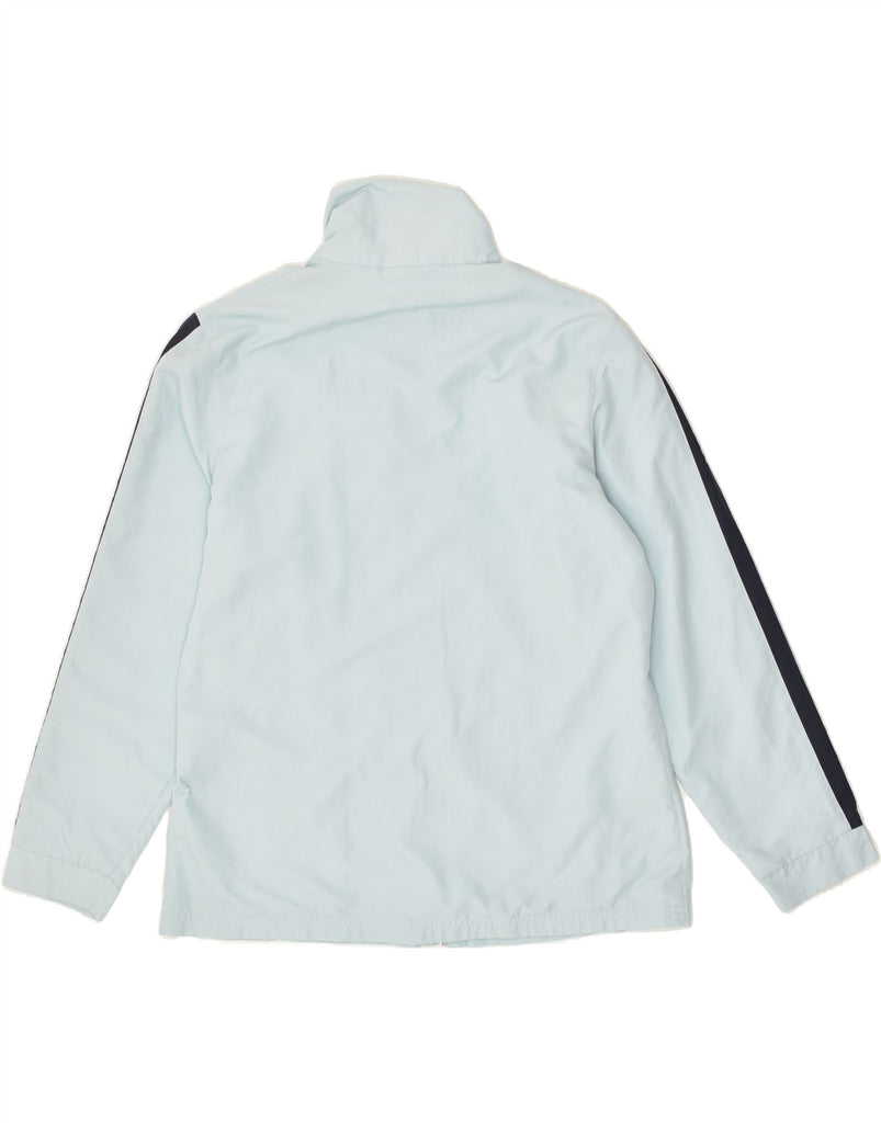 ASICS Womens Tracksuit Top Jacket UK 20 2XL Blue Polyester | Vintage Asics | Thrift | Second-Hand Asics | Used Clothing | Messina Hembry 