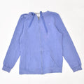CHAMPION Womens Eco Zip Hoodie Sweater UK 12 Medium Purple Cotton | Vintage Champion | Thrift | Second-Hand Champion | Used Clothing | Messina Hembry 