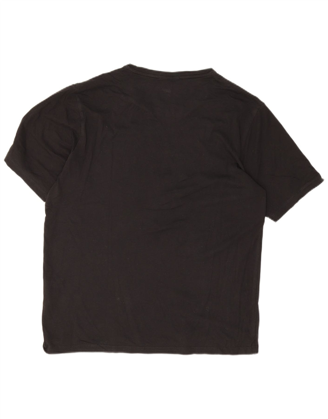 Dkny Mens Graphic T-Shirt Top Medium Black Cotton