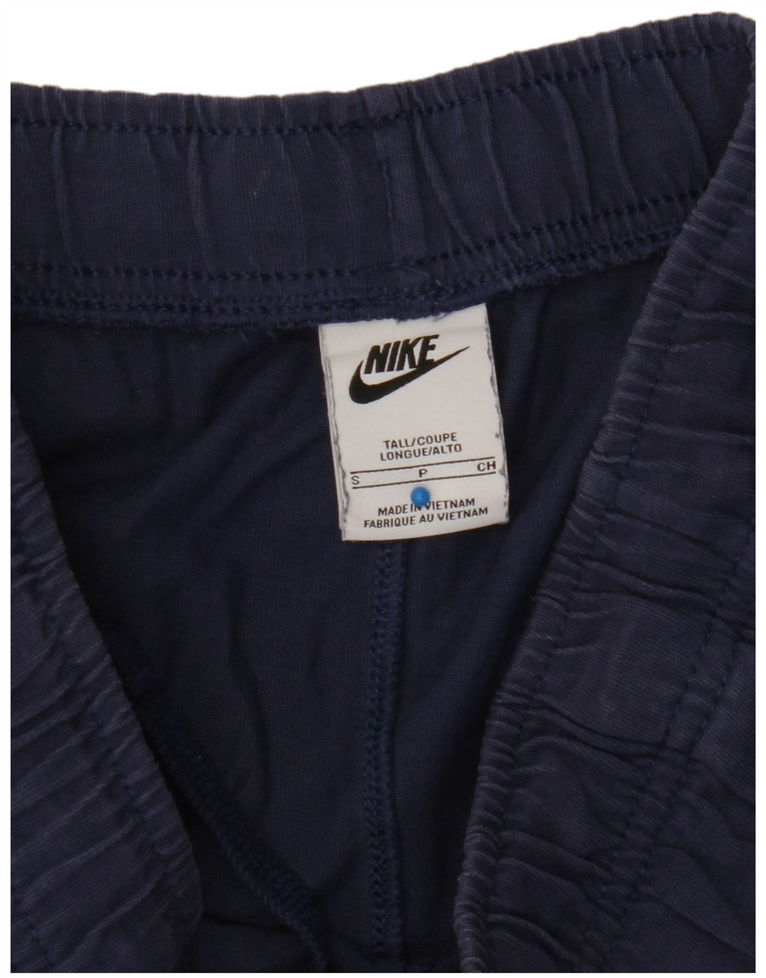 NIKE Mens Sport Shorts Small  Navy Blue Cotton