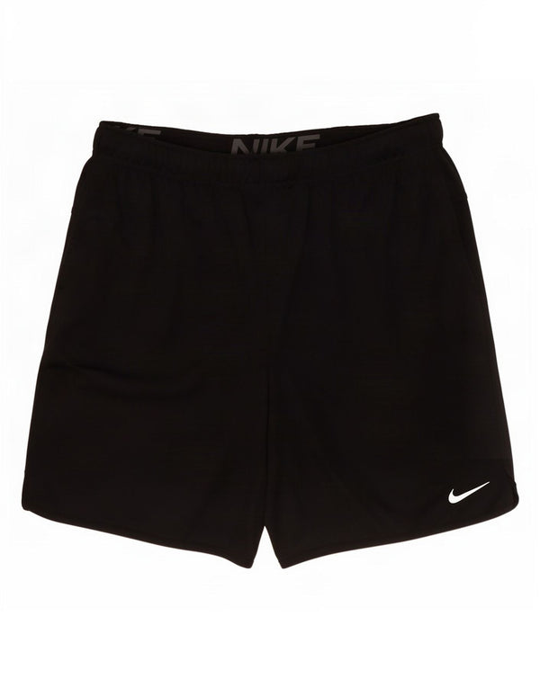 Nike Mens Dri Fit Sport Shorts Large Black Polyester