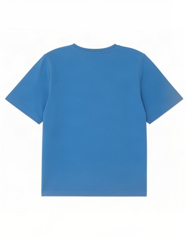 Adidas Mens Graphic T-Shirt Top Large Blue Cotton