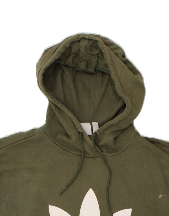 Khaki adidas hoodie womens hotsell