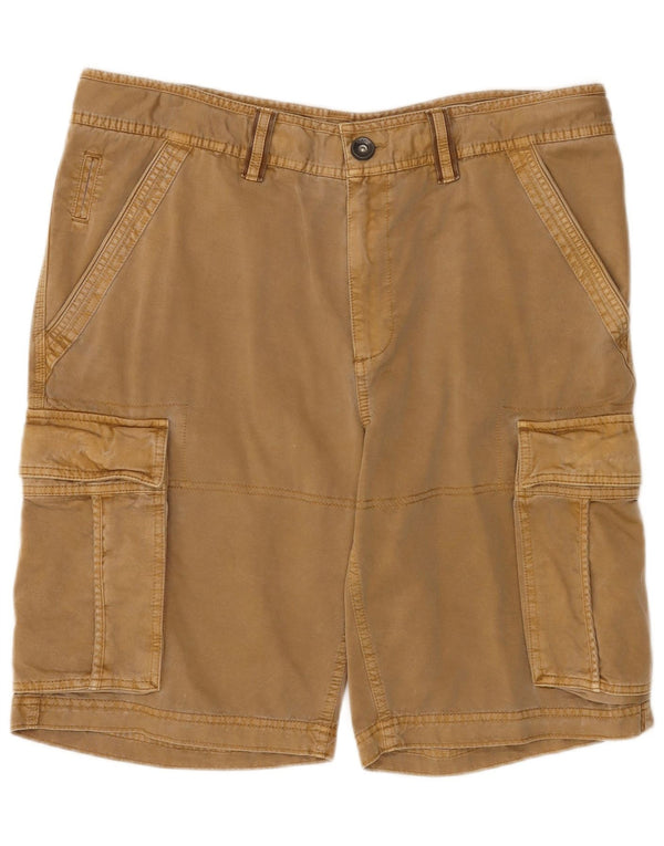 Crew Clothing Mens Cargo Shorts W38 XL Brown Cotton