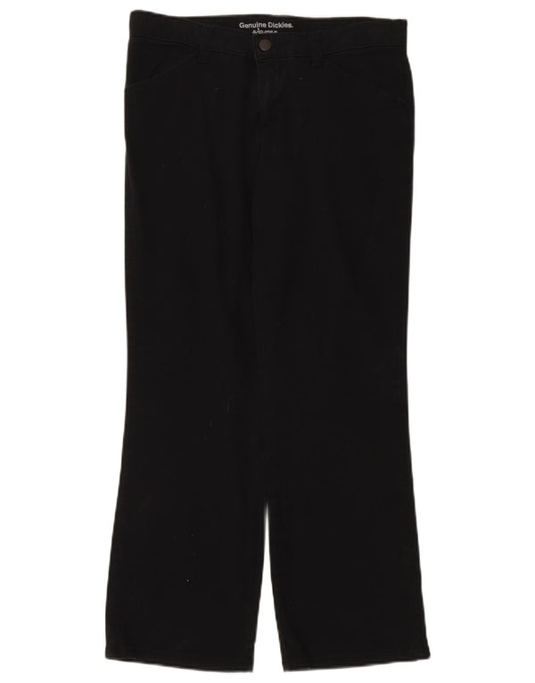 Dickies Womens Petite Relaxed Fit Casual Trousers US 4 Small W30 L28 Black