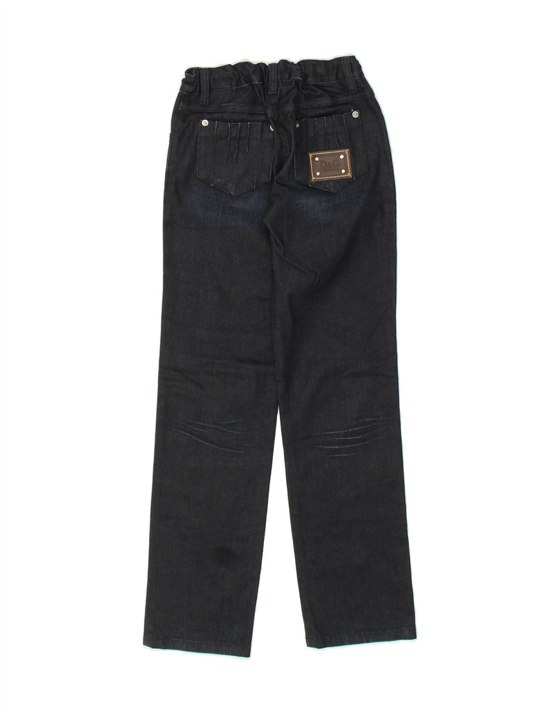 DOLCE & GABBANA Boys Straight Jeans 7-8 Years XS W22 L27 Navy Blue Cotton | Vintage Dolce & Gabbana | Thrift | Second-Hand Dolce & Gabbana | Used Clothing | Messina Hembry 