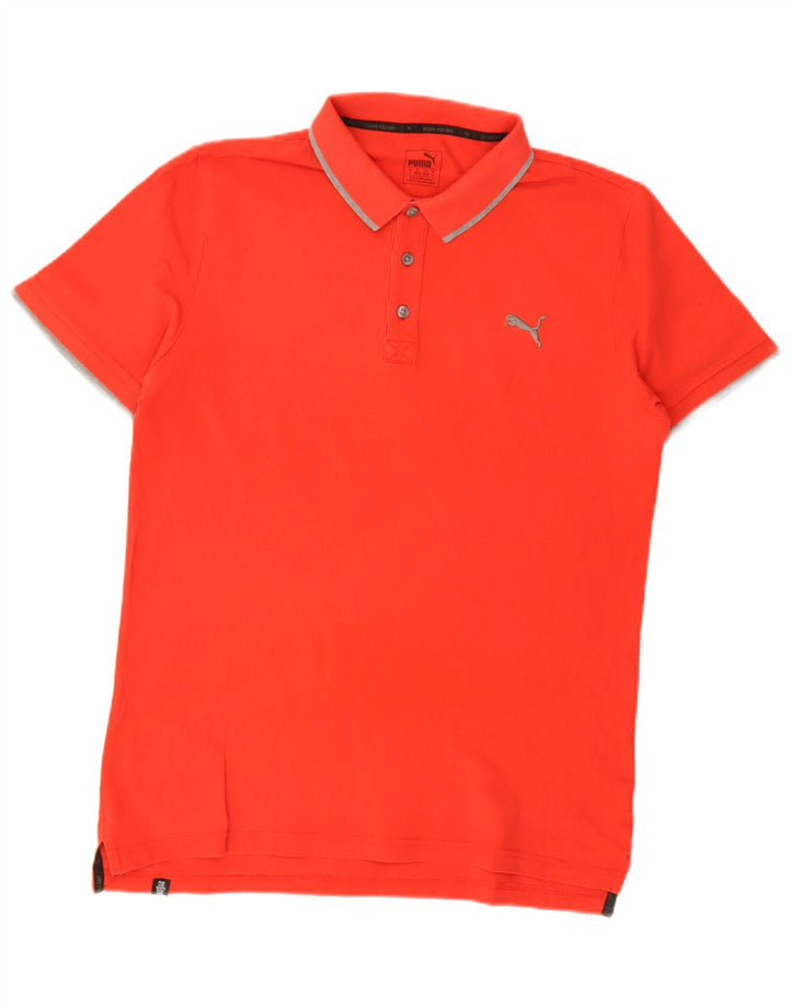 Puma Mens Polo Shirt Medium Red