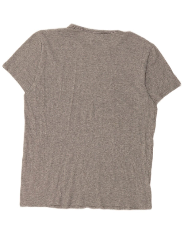 Calvin Klein Mens T-Shirt Top Medium Grey Flecked Cotton