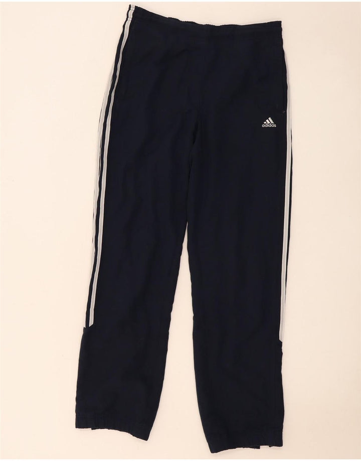 Adidas Womens Tracksuit Trousers Joggers UK 8 Small Navy Blue Polyester