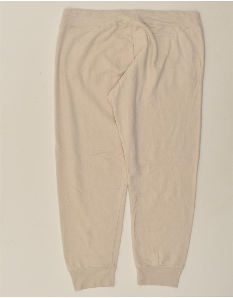 CALVIN KLEIN JEANS Mens Tracksuit Trousers Joggers XL Beige Cotton | Vintage Calvin Klein Jeans | Thrift | Second-Hand Calvin Klein Jeans | Used Clothing | Messina Hembry 