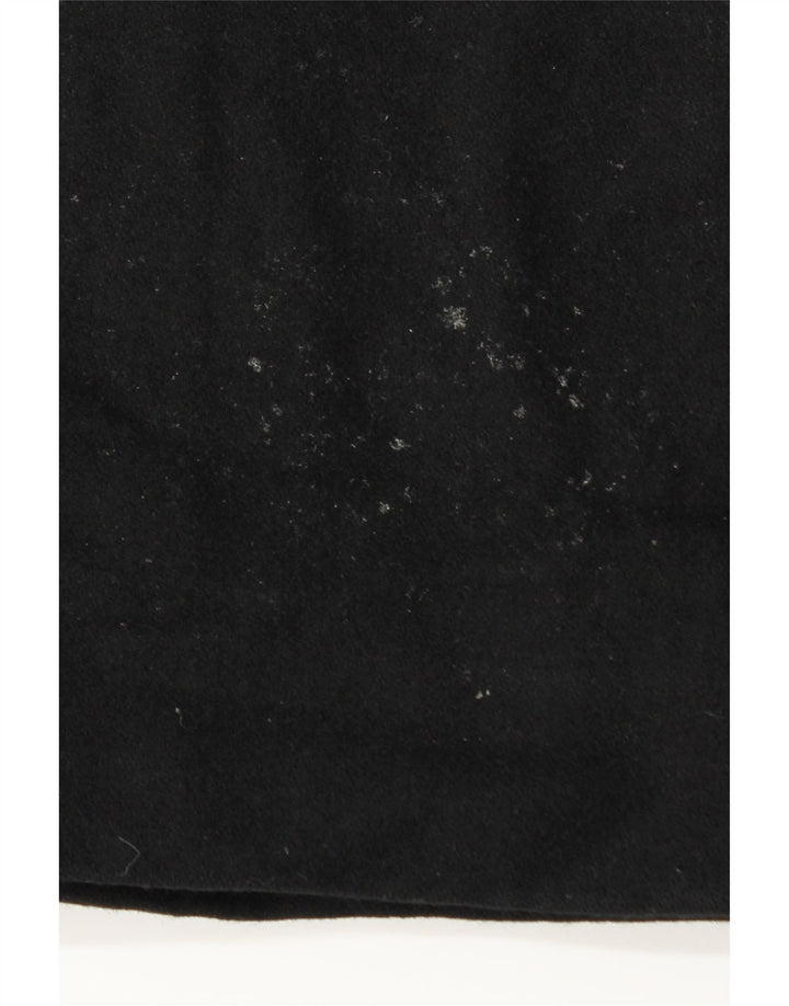 Marks & Spencer Mens Autograph Pea Coat UK 36 Small Black Wool