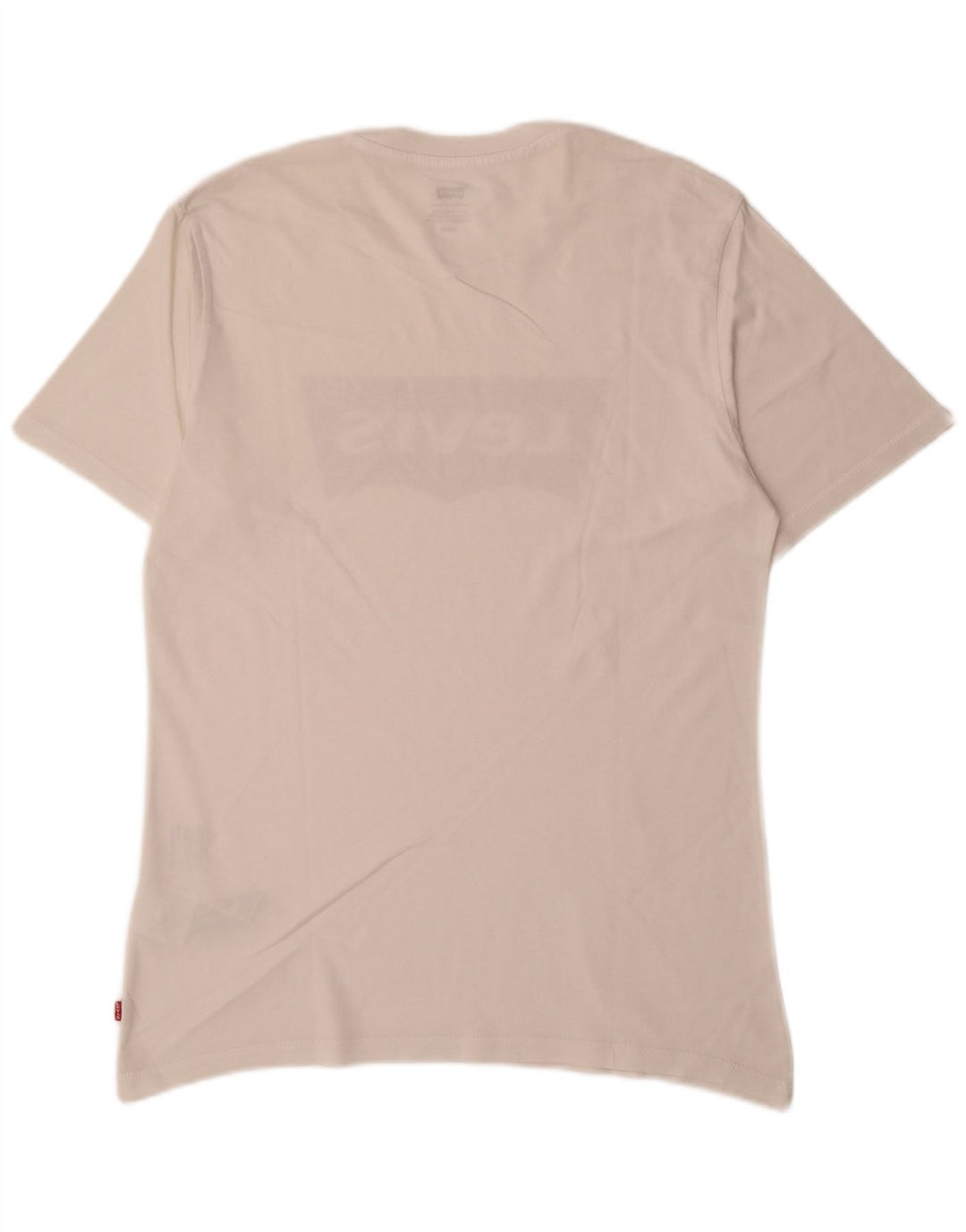 Levi's Mens Graphic T-Shirt Top Small White Cotton