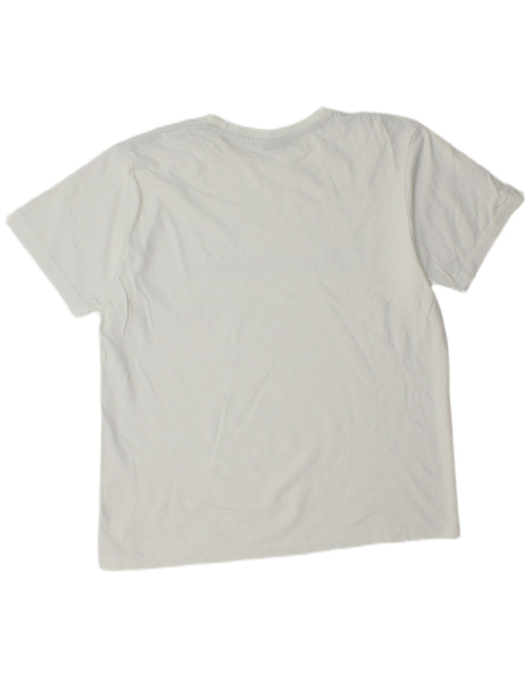 Champion Mens Graphic T-Shirt Top Large White