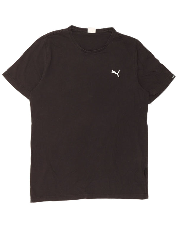 Puma Mens T-Shirt Top Large Black