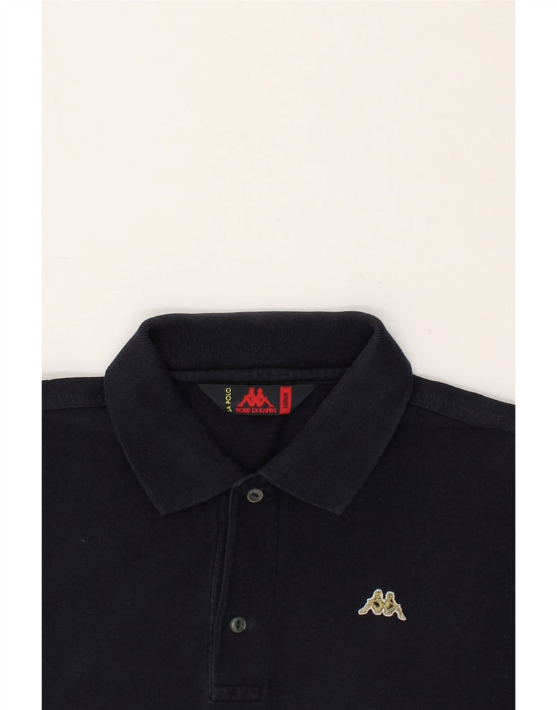 KAPPA Mens Polo Shirt Large Navy Blue Cotton | Vintage Kappa | Thrift | Second-Hand Kappa | Used Clothing | Messina Hembry 