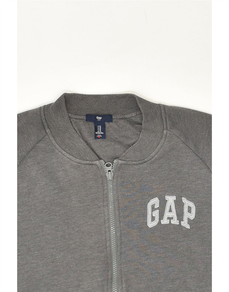 GAP Mens Tracksuit Top Jacket Medium Grey Cotton | Vintage Gap | Thrift | Second-Hand Gap | Used Clothing | Messina Hembry 