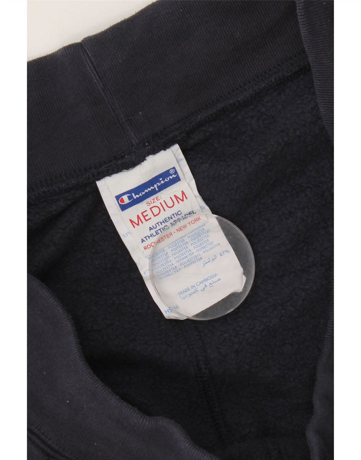 Champion Mens Tracksuit Trousers Joggers Medium  Navy Blue Cotton