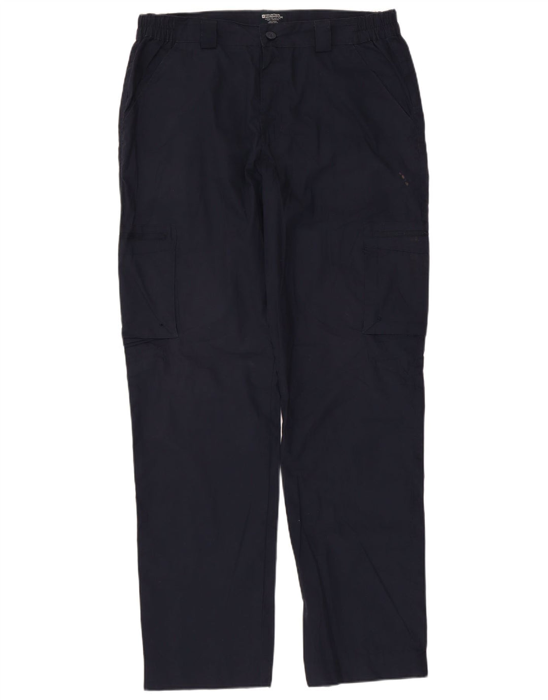 Mountain Warehouse Womens Straight Cargo Trousers W36 L34 Navy Blue