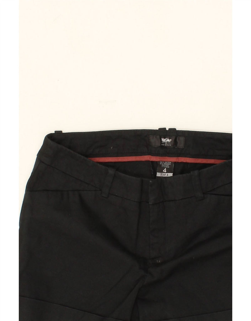 MOSSIMO Womens Stretch Casual Shorts US 4 Small W27 Black Cotton Vintage Mossimo and Second-Hand Mossimo from Messina Hembry 