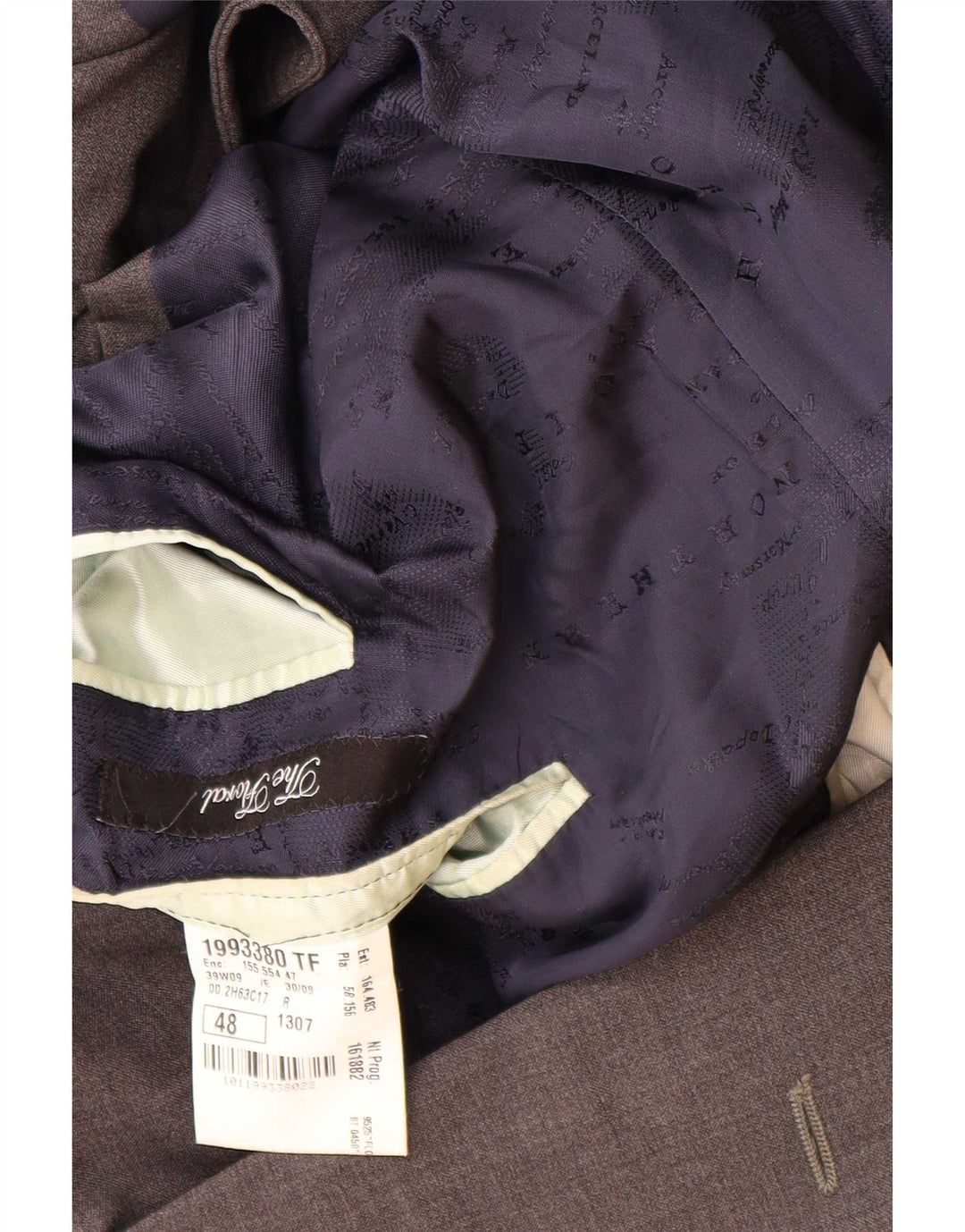 Paul Smith Mens 2 Button Blazer Jacket IT 48 Medium Grey