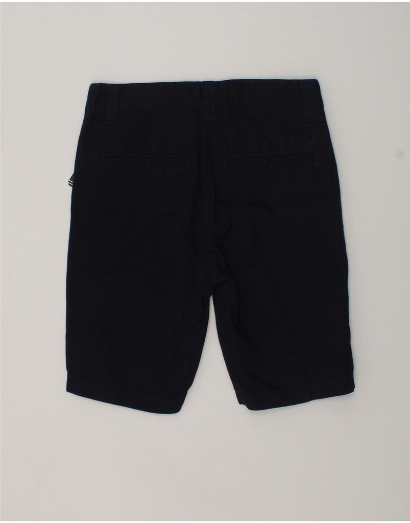 NAUTICA Boys Chino Shorts 7-8 Years W24  Navy Blue Cotton | Vintage Nautica | Thrift | Second-Hand Nautica | Used Clothing | Messina Hembry 