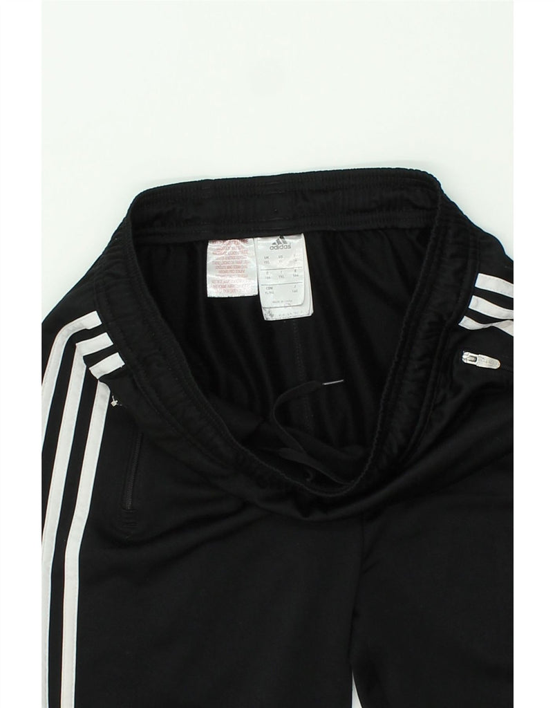 ADIDAS Boys Tracksuit Trousers Joggers 13-14 Years XL Black Polyester | Vintage Adidas | Thrift | Second-Hand Adidas | Used Clothing | Messina Hembry 