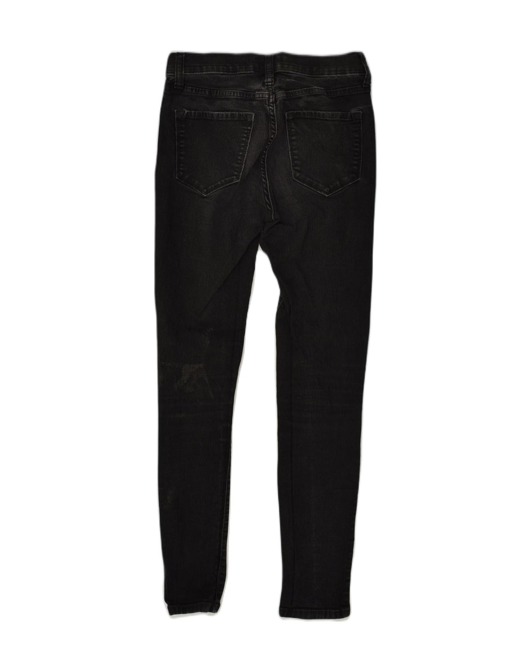 BANANA REPUBLIC Womens Skinny Fit Skinny Jeans W28 L27  Black Cotton | Vintage Banana Republic | Thrift | Second-Hand Banana Republic | Used Clothing | Messina Hembry 