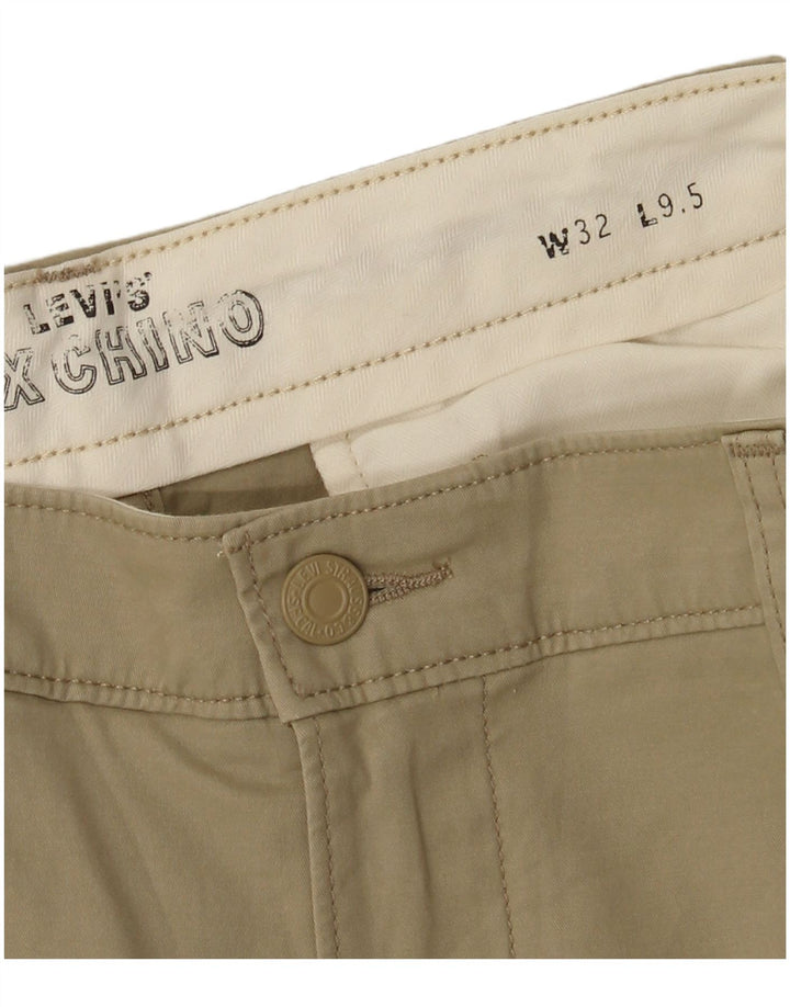 Levi's Mens Chino Shorts W32 Medium Beige Cotton