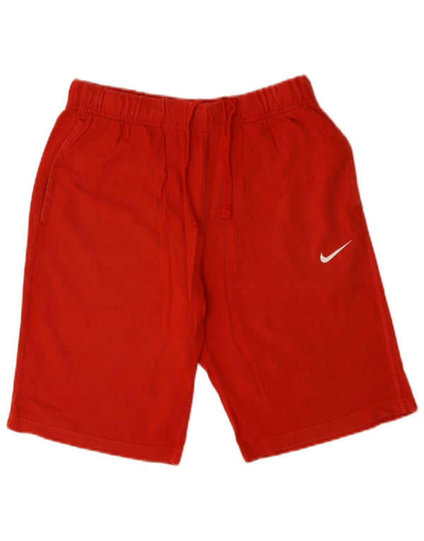 Nike Mens Chino Shorts Medium W30 Red Cotton