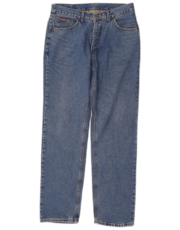 Carrera Mens Straight Jeans W36 L33 Blue Cotton