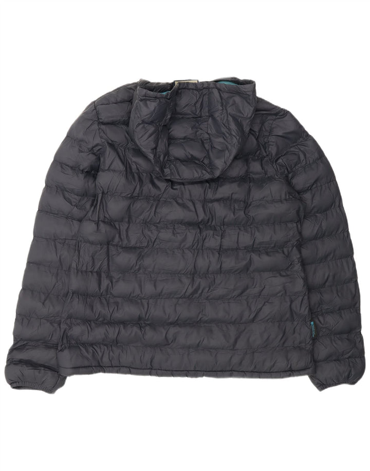 Mountain Warehouse Womens Hooded Oversized Padded Jacket UK 18 XL Navy Blue