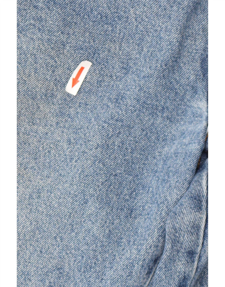 Wrangler Mens Regular Fit Straight Jeans W34 L32 Blue Cotton